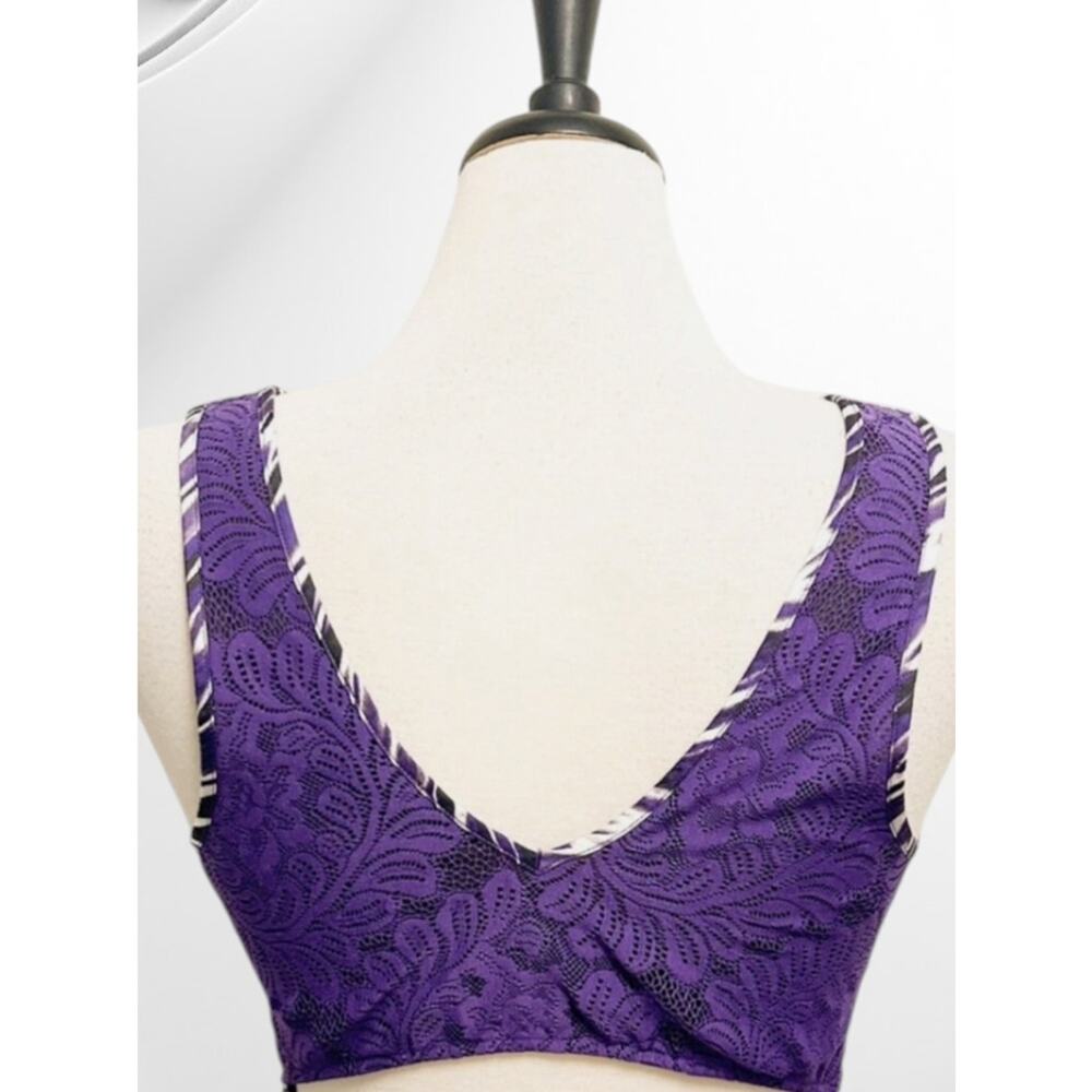 EXPRESS Women’s Small Purple High Low Open Back Dress - Picture 9 of 9